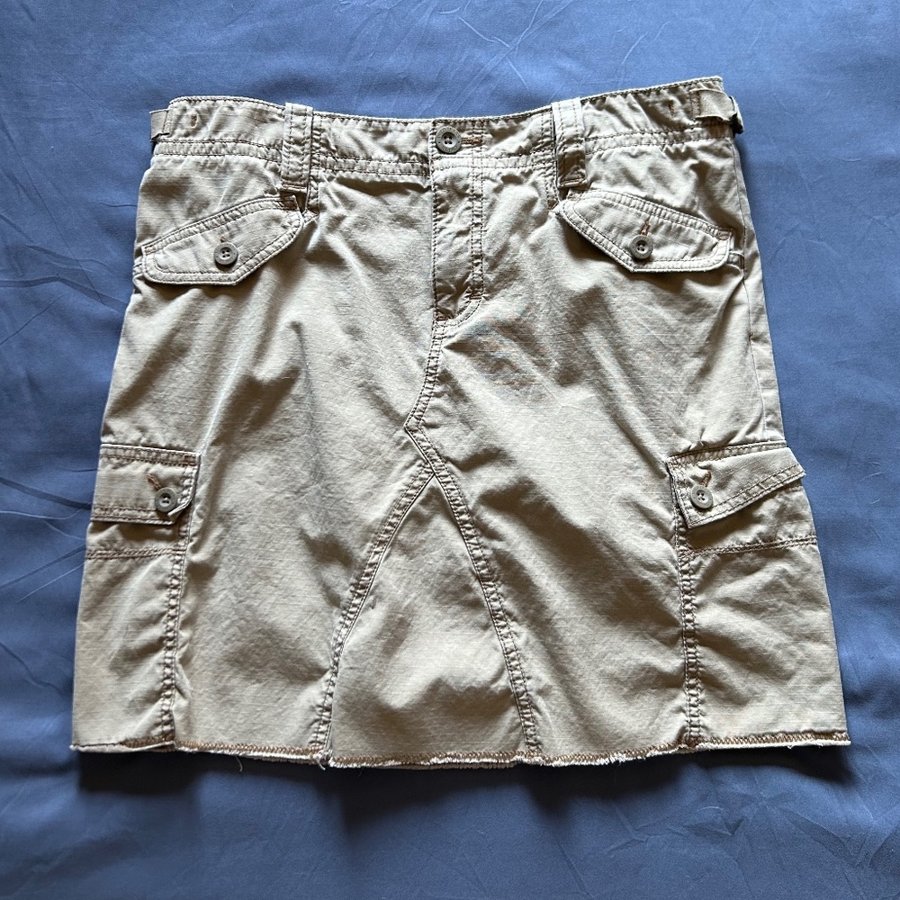 Ralph Lauren Polo Jeans Khaki Skirt Womens 8